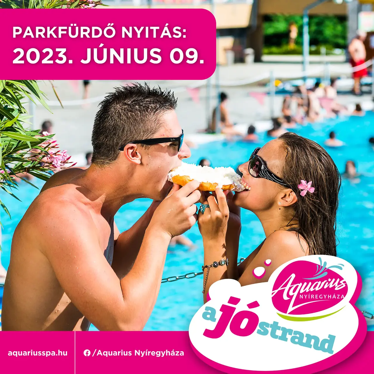 The Nyíregyháza Parkfürdő will open on June 9, 2023!