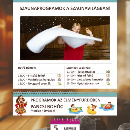 Szeptemberi Programok az Aquariusban