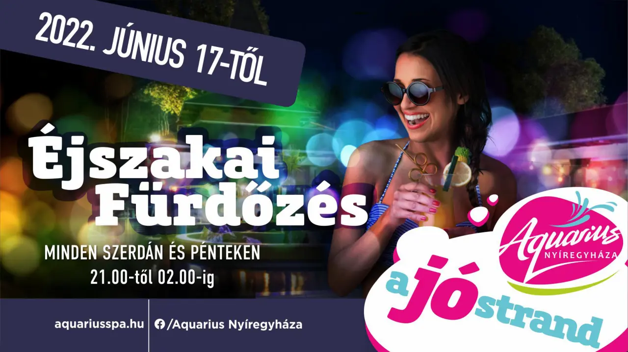 In 2023, nighttime bathing is also available at the Park Baths!