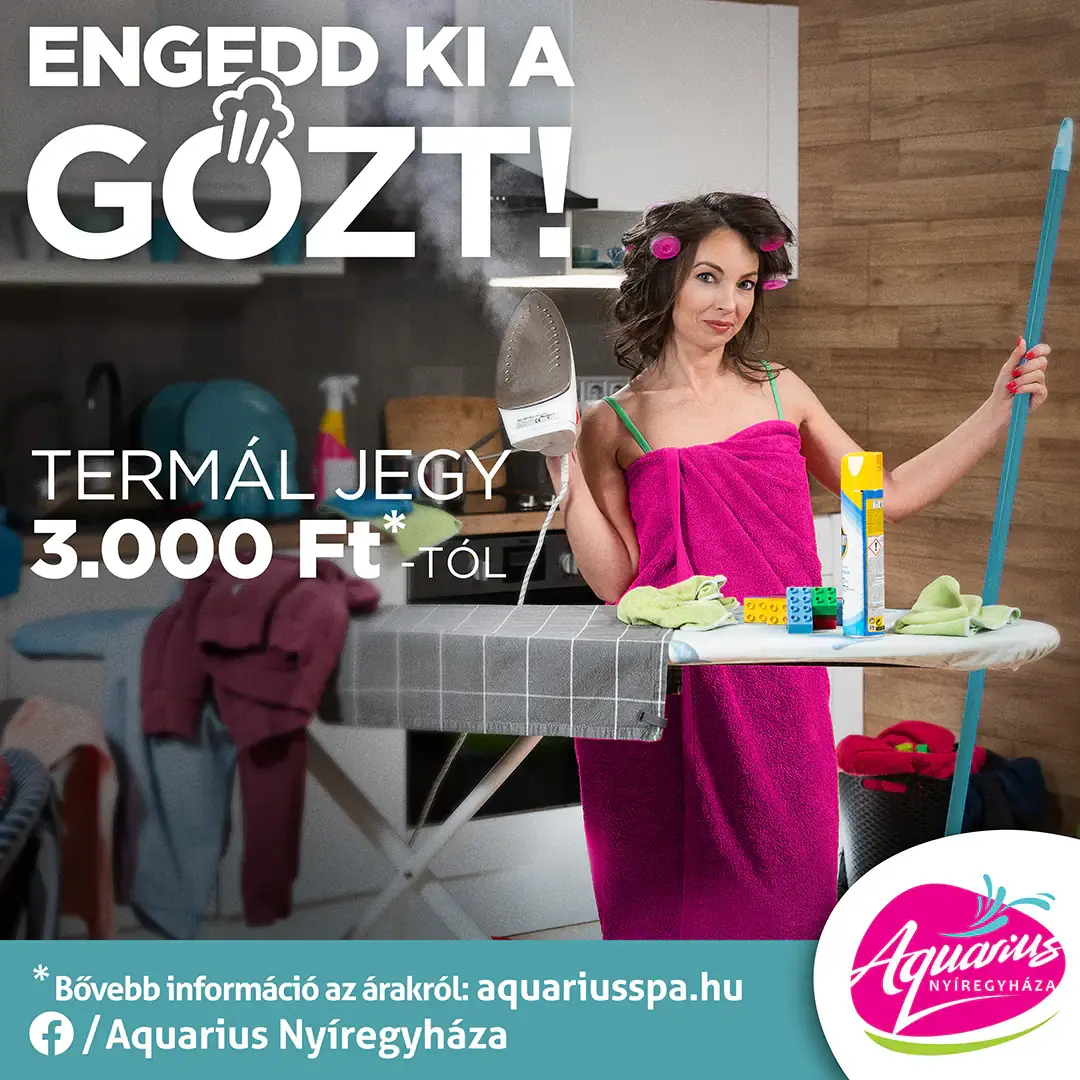 Let off some steam at Aquarius!