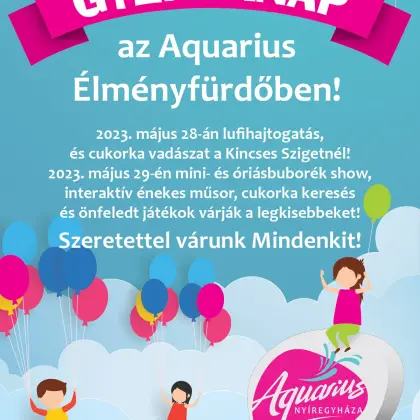 Children's Day at Aquarius Adventure Bath!