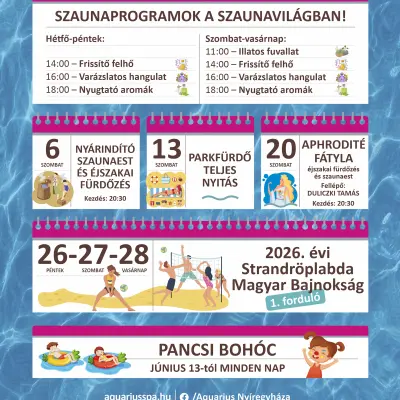 Aktuális program 1