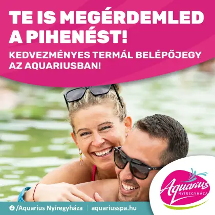 New! Separate thermal entrance tickets are now available at Aquarius!